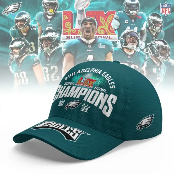 SPECIAL LIMITED EDITION IN 2025 - Philadelphia Eagles Classic Cap AZCCAP619 - Image 2