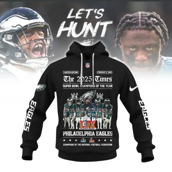 SPECIAL LIMITED EDITION IN 2025 - Philadelphia Eagles Hoodie AZHD725 - Image 3