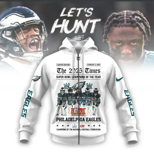 SPECIAL LIMITED EDITION IN 2025 - Philadelphia Eagles Hoodie AZHD725 - Image 5