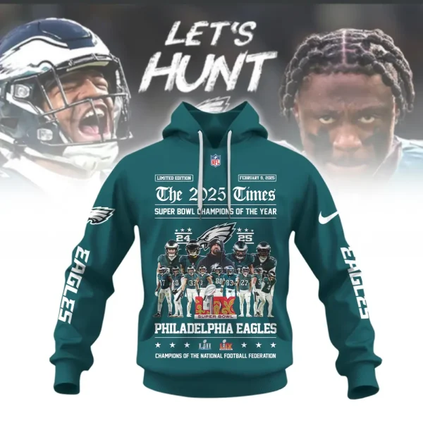 SPECIAL LIMITED EDITION IN 2025 - Philadelphia Eagles Hoodie AZHD725