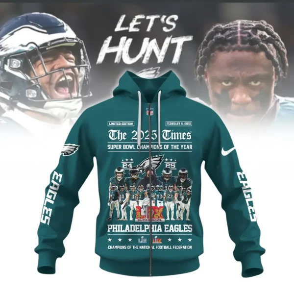 SPECIAL LIMITED EDITION IN 2025 - Philadelphia Eagles Hoodie AZHD725 - Image 2