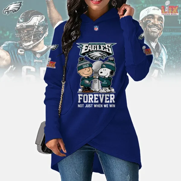 SPECIAL LIMITED EDITION IN 2025 - Philadelphia Eagles Chie Lady Hoodie SPTCLH058 - Image 3