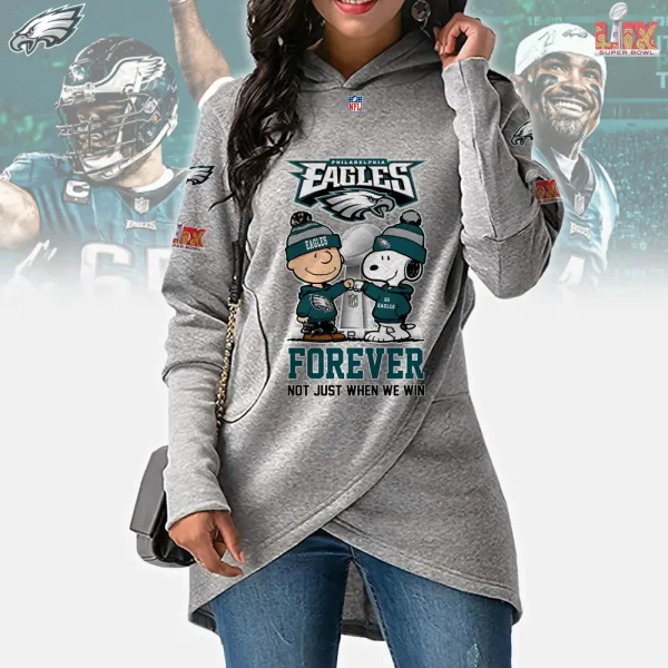 SPECIAL LIMITED EDITION IN 2025 - Philadelphia Eagles Chie Lady Hoodie SPTCLH058 - Image 5