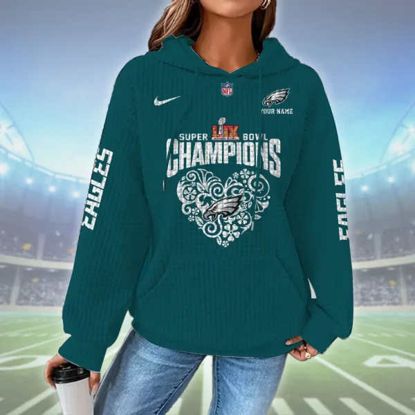 Philadelphia Eagles New Waffle Hoodies SPTNWH128