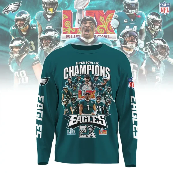 SPECIAL LIMITED EDITION IN 2025 - Philadelphia Eagles Sweatshirt BGRSW674