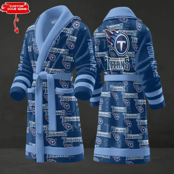 Tennessee Titans Luxurious Comfort Meets Sporty Style Bathrobe SPTBATHROBE148