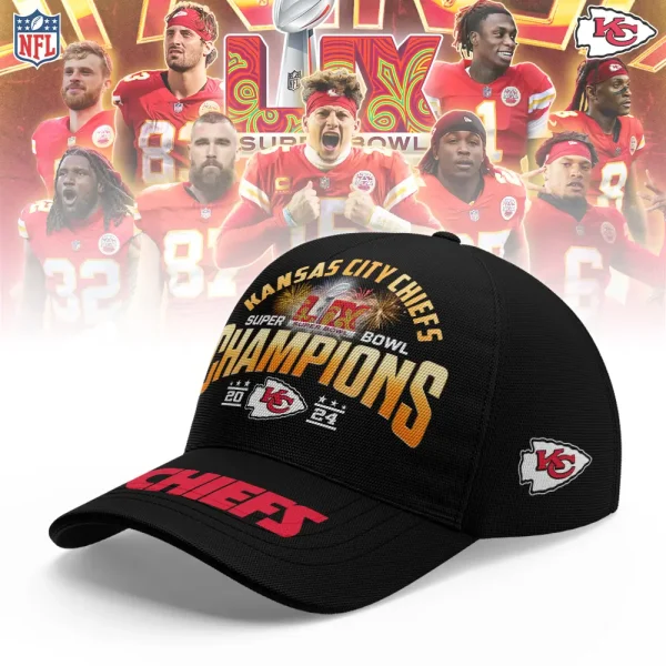 SPECIAL LIMITED EDITION IN 2025 - Kansas City Chiefs Classic Cap AZCCAP620 - Image 5