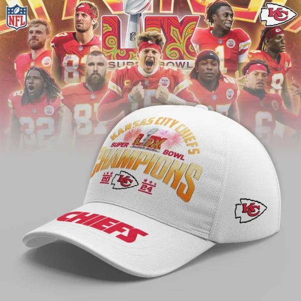 SPECIAL LIMITED EDITION IN 2025 - Kansas City Chiefs Classic Cap AZCCAP620 - Image 4