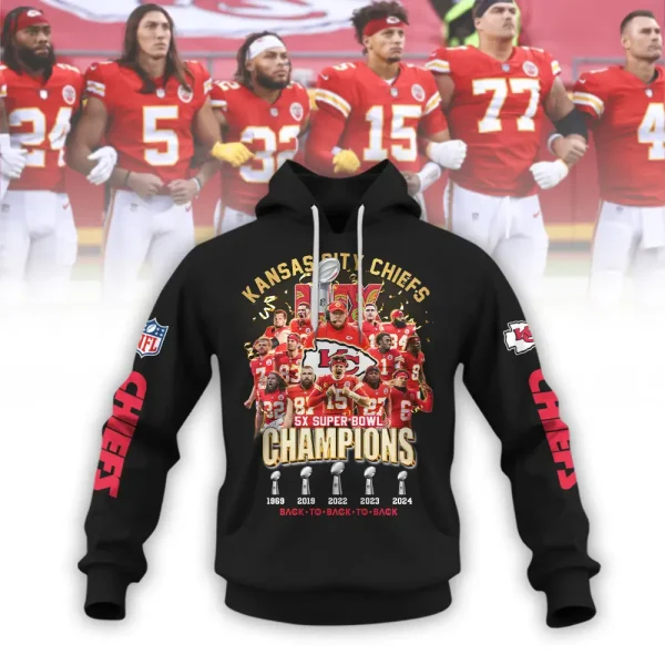 SPECIAL LIMITED EDITION IN 2025 - Kansas City Chiefs Hoodie AZHD726 - Image 5