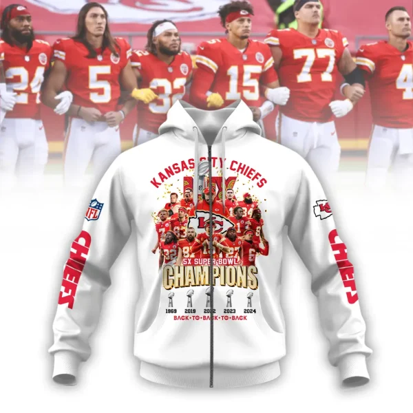 SPECIAL LIMITED EDITION IN 2025 - Kansas City Chiefs Hoodie AZHD726 - Image 4