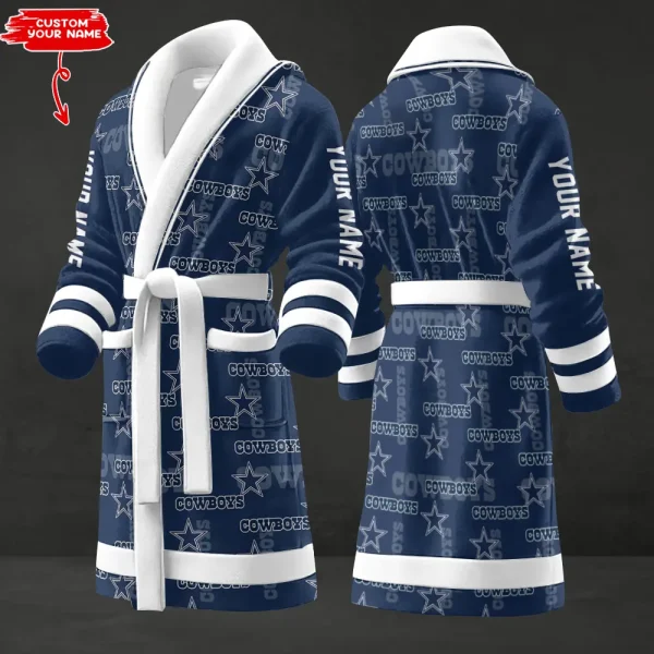 Dallas Cowboys Luxurious Comfort Meets Sporty Style Bathrobe SPTBATHROBE154