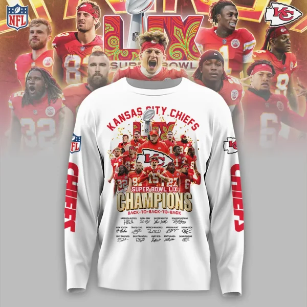 SPECIAL LIMITED EDITION IN 2025 - Kansas City Chiefs Sweatshirt BGRSW675 - Image 3