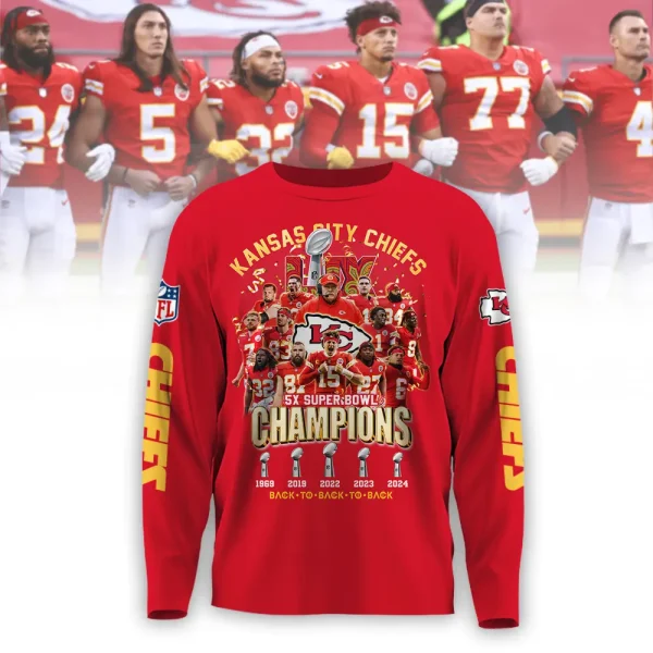 SPECIAL LIMITED EDITION IN 2025 - Kansas City Chiefs Sweatshirt BGRSW676