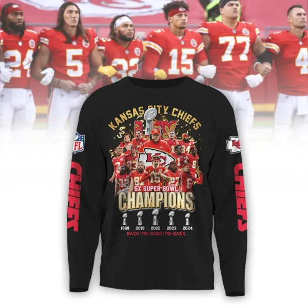 SPECIAL LIMITED EDITION IN 2025 - Kansas City Chiefs Sweatshirt BGRSW676 - Image 2