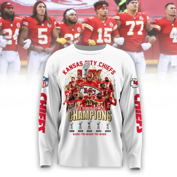 SPECIAL LIMITED EDITION IN 2025 - Kansas City Chiefs Sweatshirt BGRSW676 - Image 3