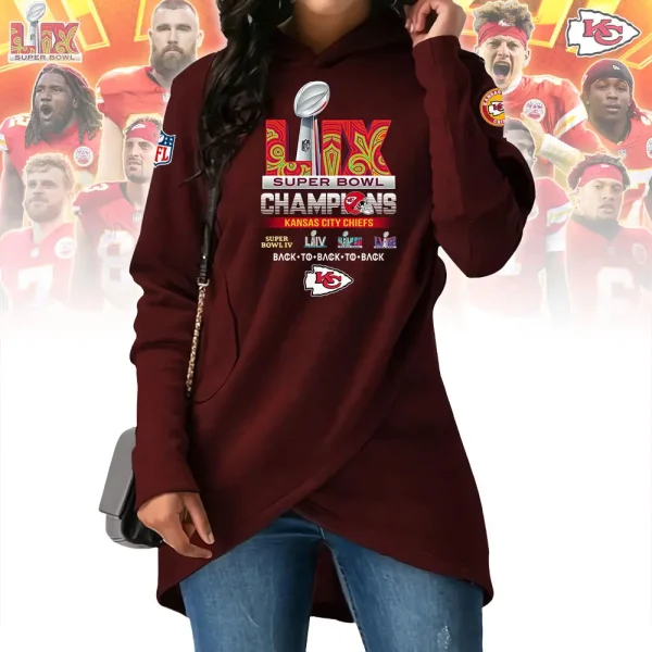 SPECIAL LIMITED EDITION IN 2025 - Kansas City Chiefs Chie Lady Hoodie SPTCLH060 - Image 2