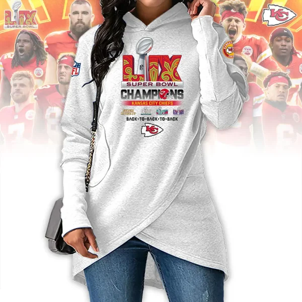 SPECIAL LIMITED EDITION IN 2025 - Kansas City Chiefs Chie Lady Hoodie SPTCLH060 - Image 4