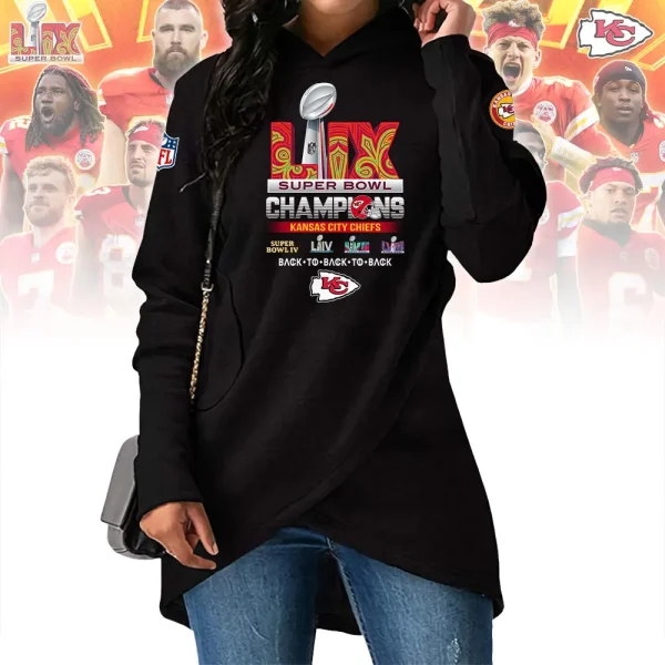 SPECIAL LIMITED EDITION IN 2025 - Kansas City Chiefs Chie Lady Hoodie SPTCLH060 - Image 5