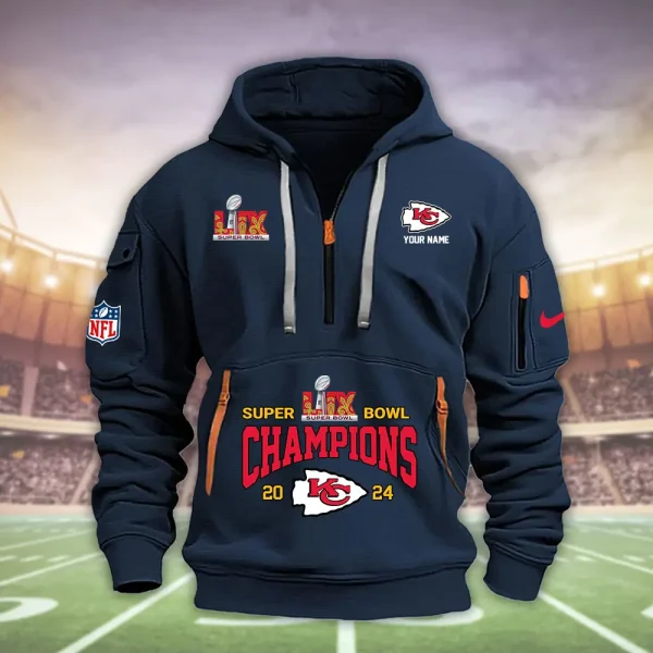 SPECIAL LIMITED EDITION IN 2025 - Kansas City Chiefs Heavy Hoodies AZHEAVYHD344 - Image 3