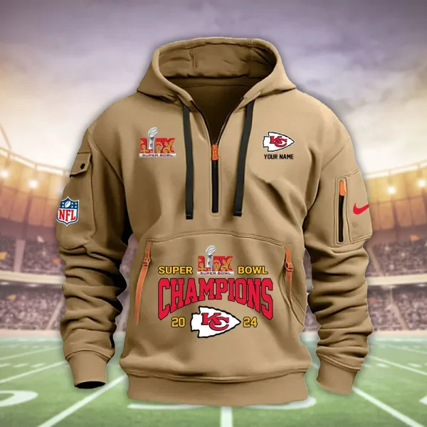 SPECIAL LIMITED EDITION IN 2025 - Kansas City Chiefs Heavy Hoodies AZHEAVYHD344 - Image 4