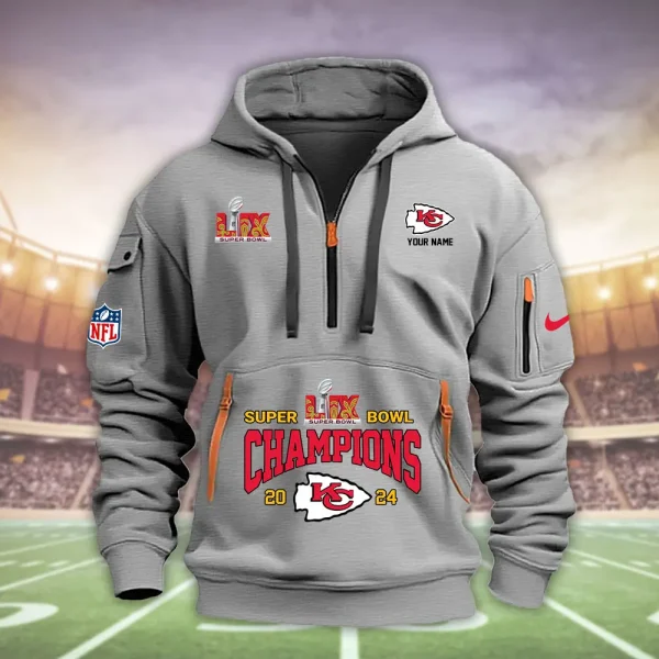 SPECIAL LIMITED EDITION IN 2025 - Kansas City Chiefs Heavy Hoodies AZHEAVYHD344 - Image 5