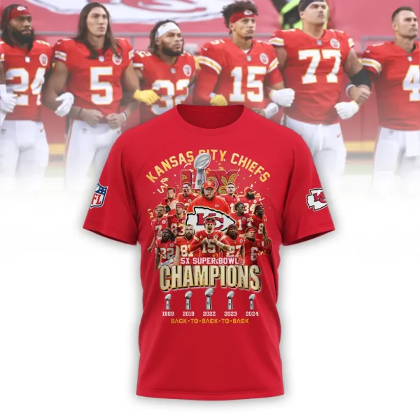 SPECIAL LIMITED EDITION IN 2025 - Kansas City Chiefs T-Shirt Gift For Sport Fans AZTS950