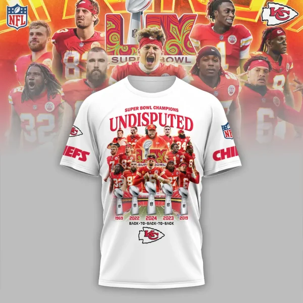 SPECIAL LIMITED EDITION IN 2025 - Kansas City Chiefs T-Shirt Gift For Sport Fans AZTS952 - Image 2