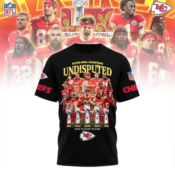 SPECIAL LIMITED EDITION IN 2025 - Kansas City Chiefs T-Shirt Gift For Sport Fans AZTS952 - Image 3