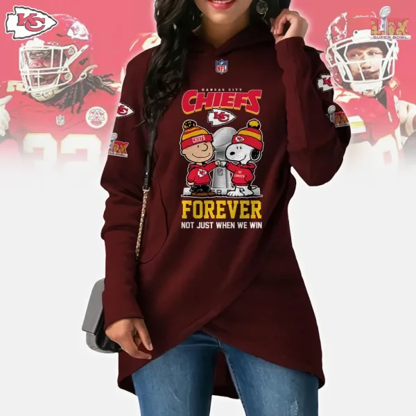 SPECIAL LIMITED EDITION IN 2025 - Kansas City Chiefs Chie Lady Hoodie SPTCLH061 - Image 5