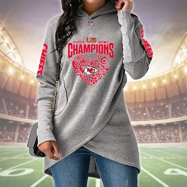 SPECIAL LIMITED EDITION IN 2025 - Kansas City Chiefs Chie Lady Hoodie SPTCLH062 - Image 5