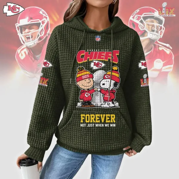 Kansas City Chiefs New Waffle Hoodies SPTNWH131 - Image 8