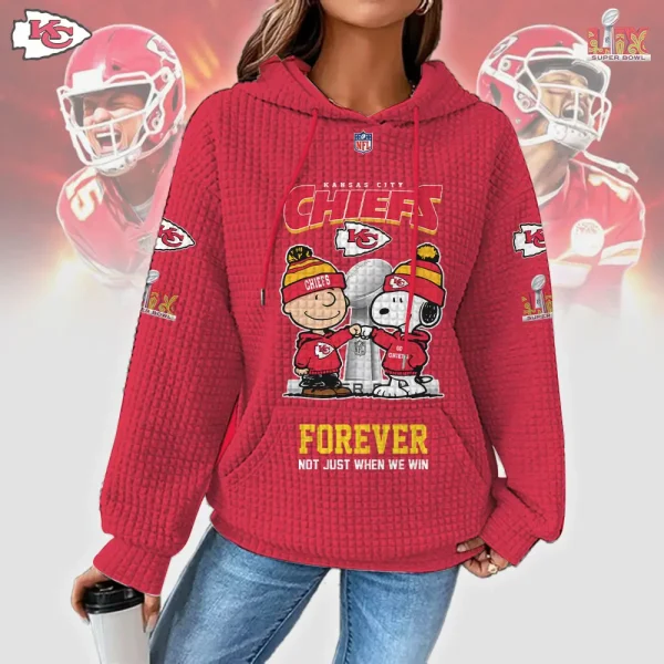 Kansas City Chiefs New Waffle Hoodies SPTNWH131