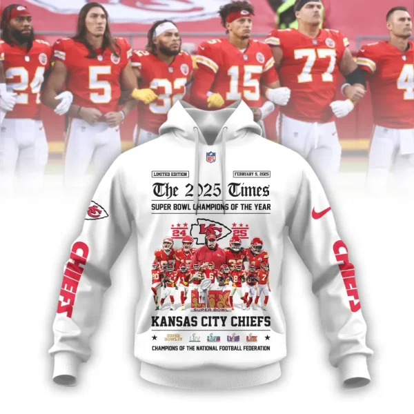 SPECIAL LIMITED EDITION IN 2025 - Kansas City Chiefs Hoodie AZHD727 - Image 5