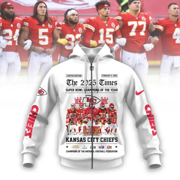 SPECIAL LIMITED EDITION IN 2025 - Kansas City Chiefs Hoodie AZHD727 - Image 6