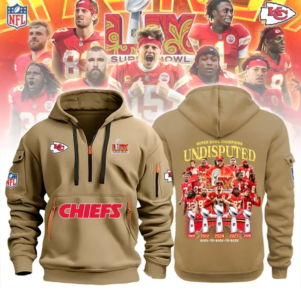 SPECIAL LIMITED EDITION IN 2025 - Kansas City Chiefs Heavy Hoodies AZHEAVYHD345 - Image 3