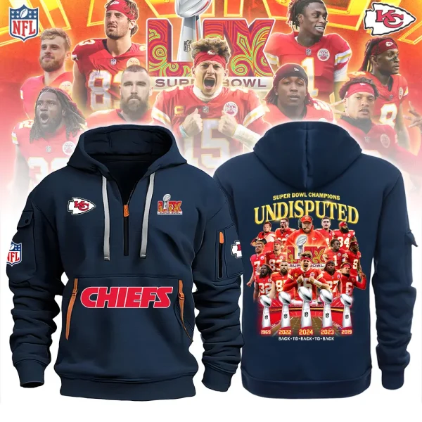 SPECIAL LIMITED EDITION IN 2025 - Kansas City Chiefs Heavy Hoodies AZHEAVYHD345 - Image 4