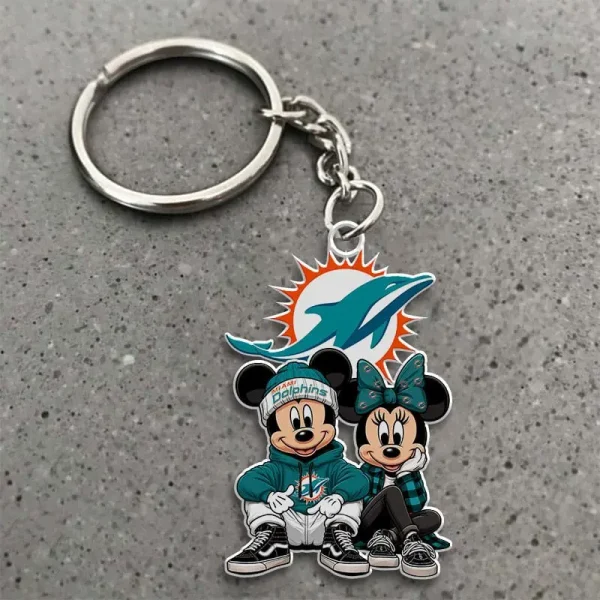 Miami Dolphins DMKC0020 Keychain