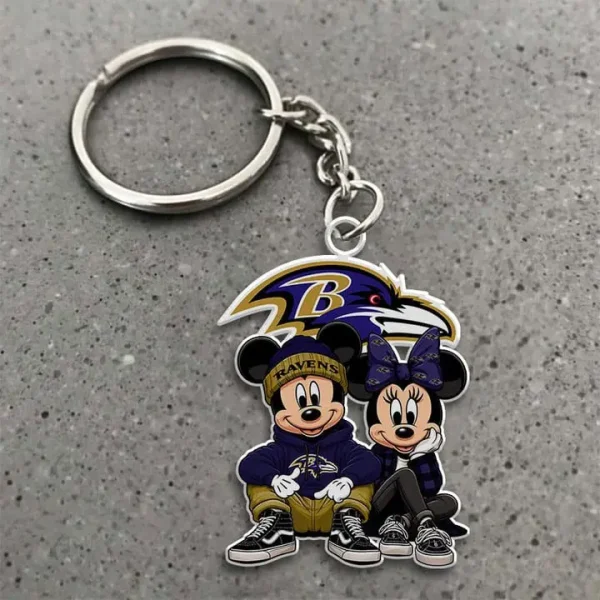 Baltimore Ravens DMKC0003 Keychain