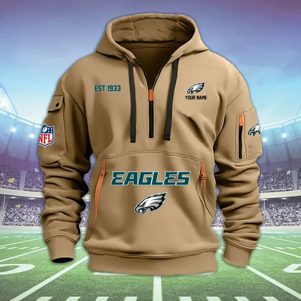 SPECIAL LIMITED EDITION IN 2025 - Philadelphia Eagles Heavy Hoodies AZHEAVYHD346 - Image 2