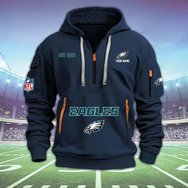 SPECIAL LIMITED EDITION IN 2025 - Philadelphia Eagles Heavy Hoodies AZHEAVYHD346 - Image 4