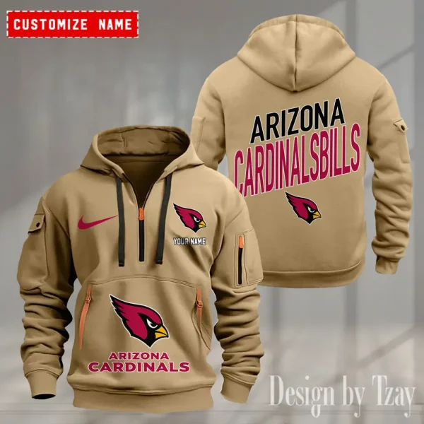 Arizona Cardinals Heavy Hoodie AZHEAVYHD347 - Image 2