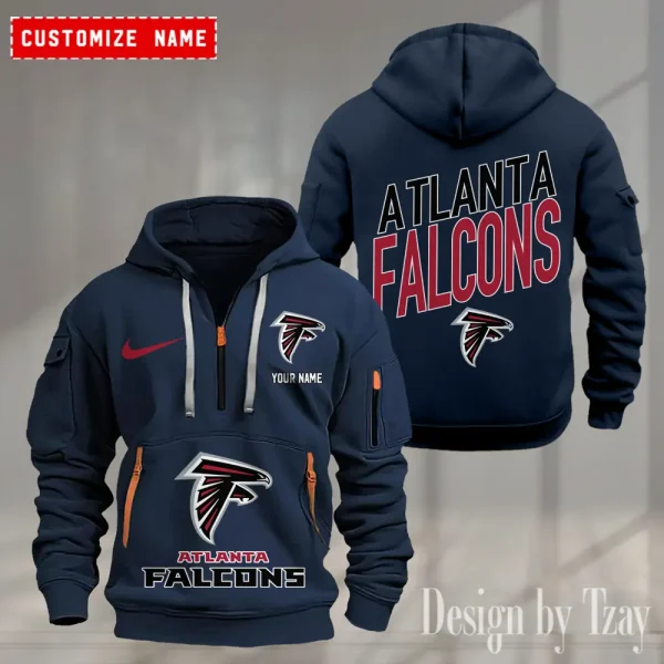 Atlanta Falcons Heavy Hoodie AZHEAVYHD348 - Image 4