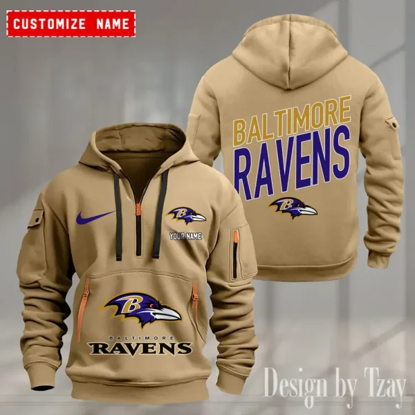 Baltimore Ravens Heavy Hoodie AZHEAVYHD349 - Image 3