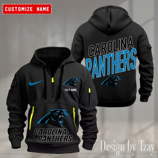 Carolina Panthers Heavy Hoodie AZHEAVYHD351 - Image 2