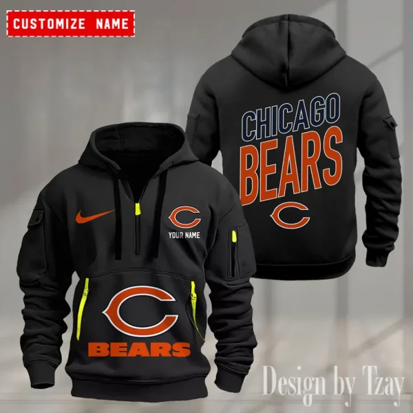 Chicago Bears Heavy Hoodie AZHEAVYHD352 - Image 2