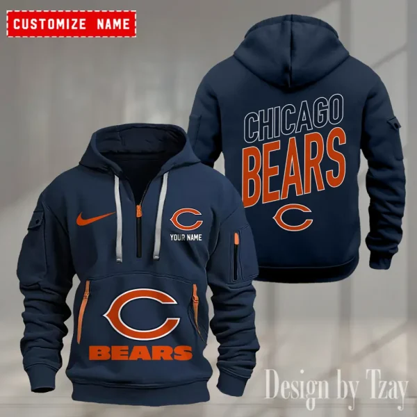 Chicago Bears Heavy Hoodie AZHEAVYHD352 - Image 4