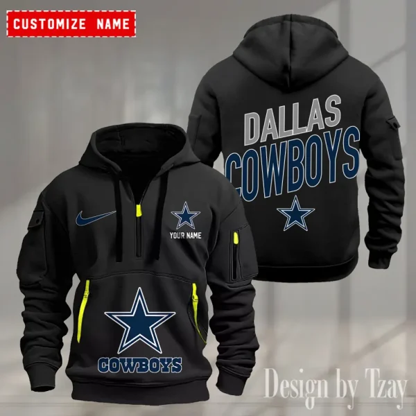 Dallas Cowboys Heavy Hoodie AZHEAVYHD354 - Image 2