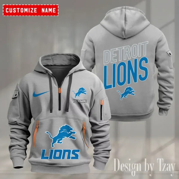 Detroit Lions Heavy Hoodie AZHEAVYHD356