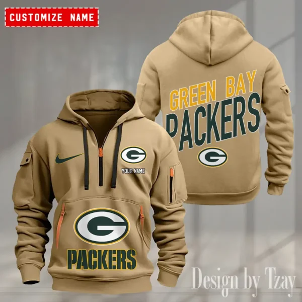 Green Bay Packers Heavy Hoodie AZHEAVYHD357 - Image 2