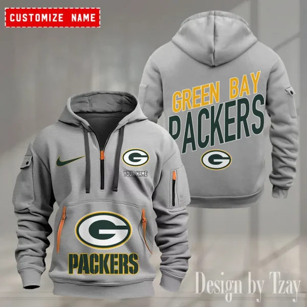 Green Bay Packers Heavy Hoodie AZHEAVYHD357 - Image 3